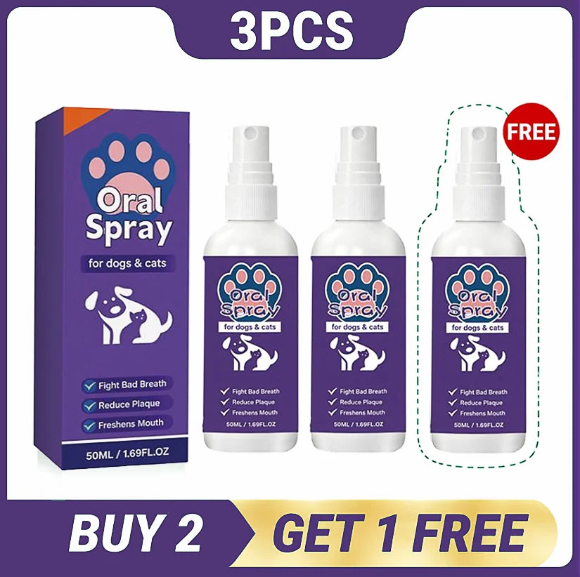 Un seul vaporisateur transforme l'haleine de votre chien de « risque biologique » en « paradis mentholé » – Pas de brosse, pas de larmes, juste des baisers joyeux.