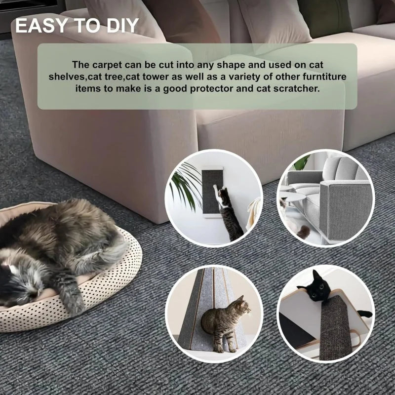 Tapis de protection contre les rayures pour canapé et chat, 8 tailles, grattoir à gratter pour arbre à chat, griffe, protection de canapé, meubles de maison pour animaux de compagnie
